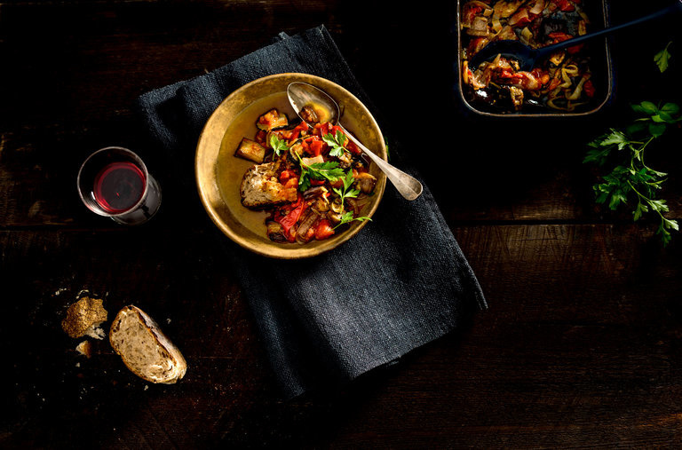 Ratatouille and Caponata, Two Great Fall Dishes