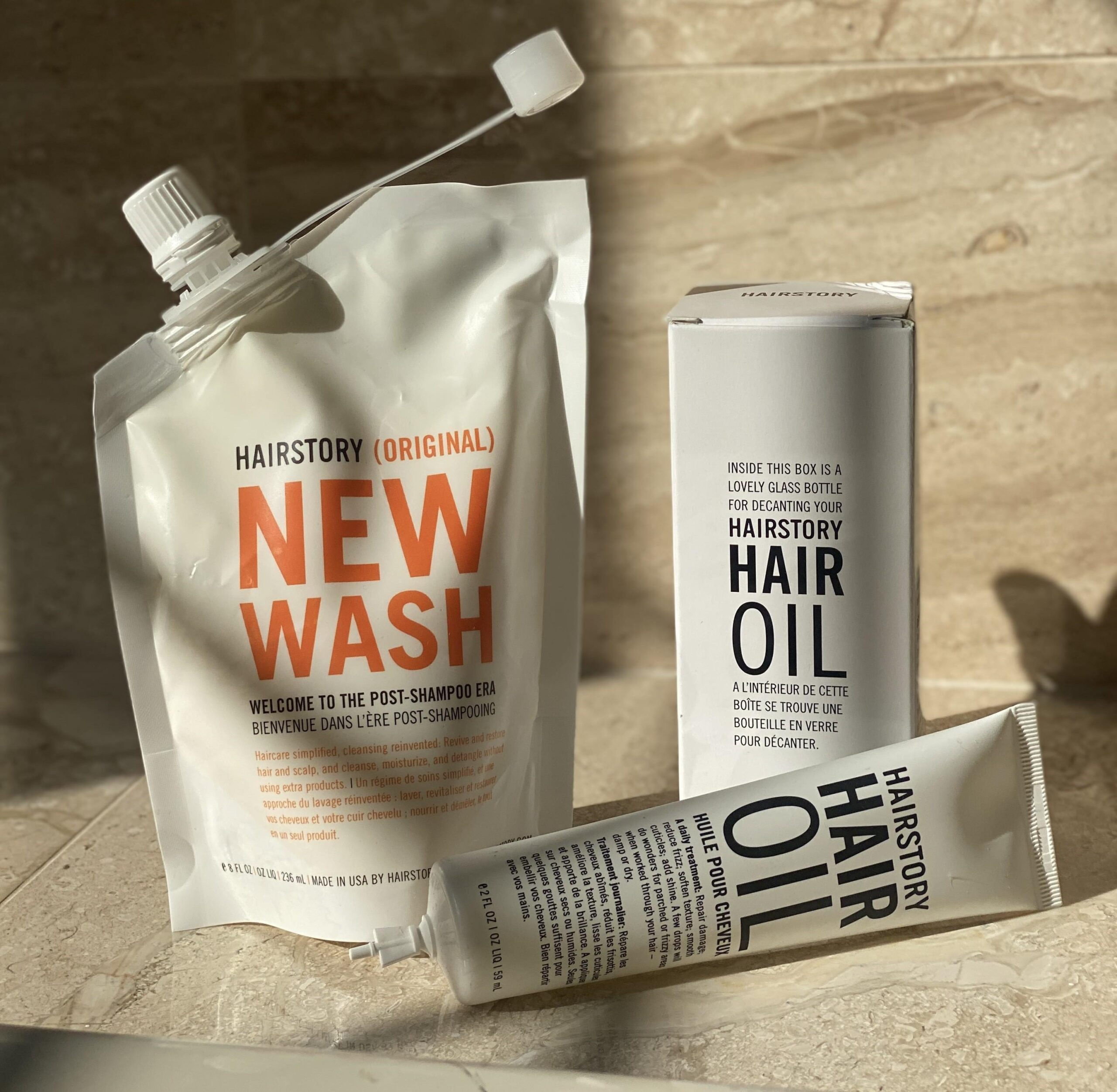 A Match Made in Healthy Hair Heaven: Hairstory New Wash + Hair Oil