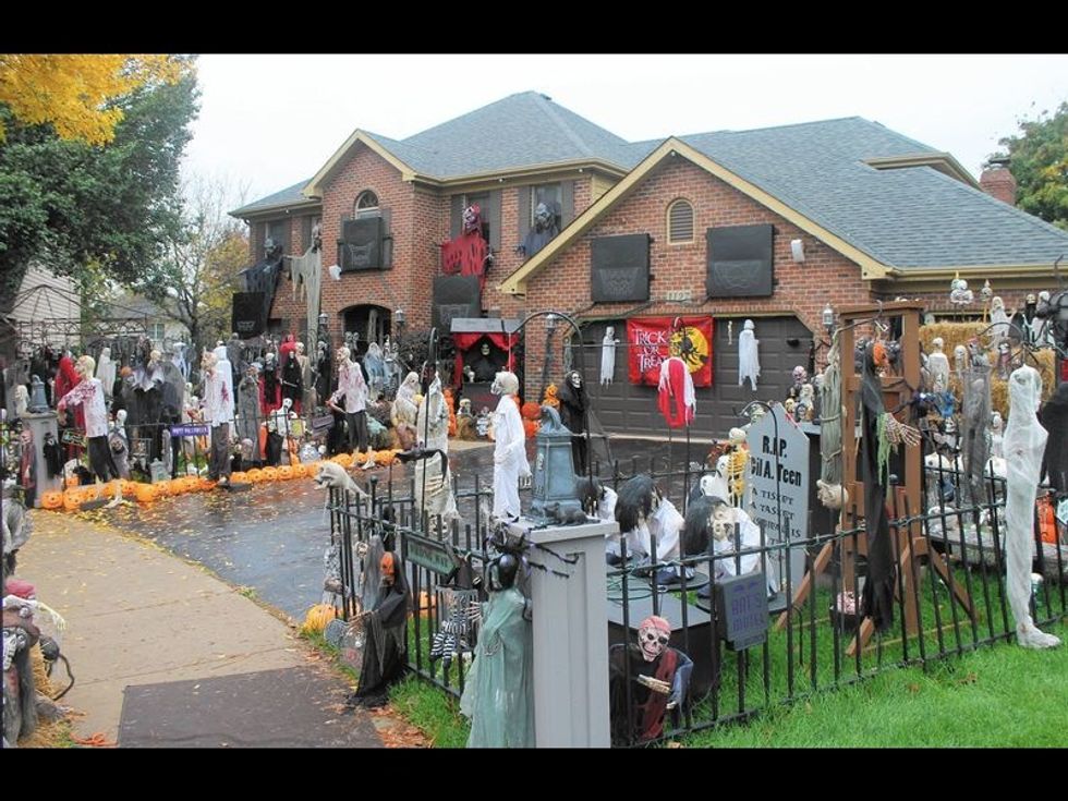 Halloween house