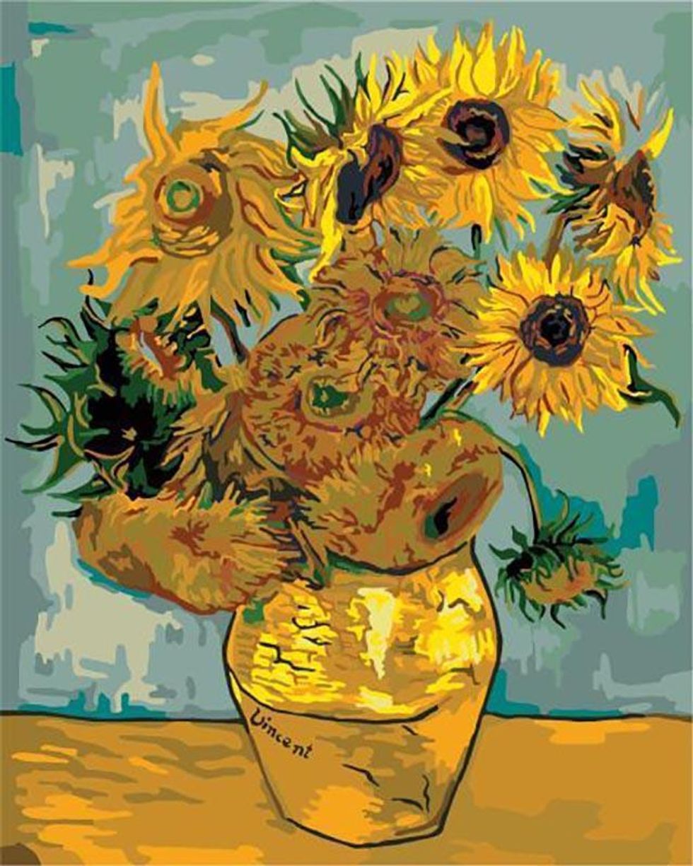 Van Gogh sunflowers 