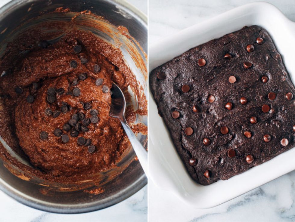 Healthy Vegan Chocolate Avocado Brownies