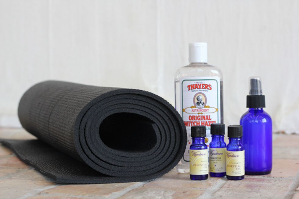 how to clean your workout gear yoga mat