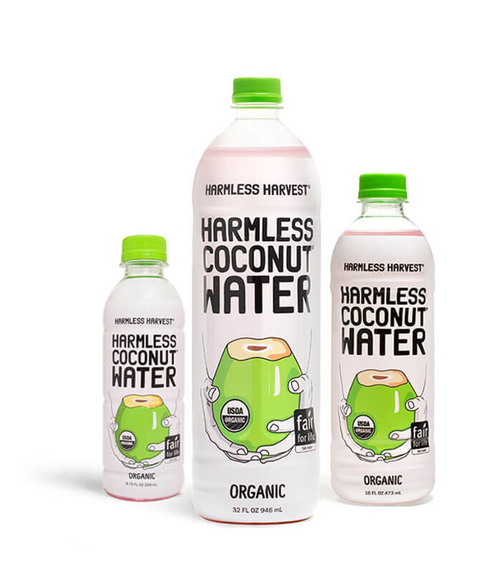 healthiest coconut water brand harmless harvest