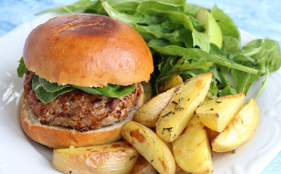 Burger and Fries