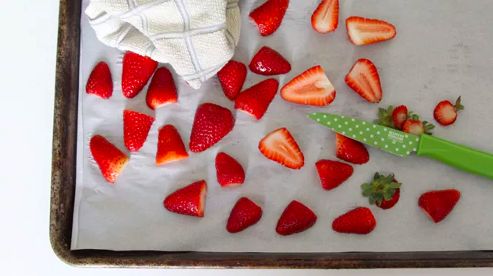 how to freeze fresh summer fruit