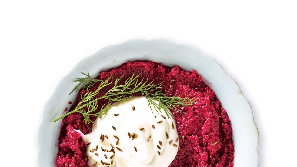 Best Dip Recipes Roasted Beet and Walnut Dip Bon Appetit Magazine